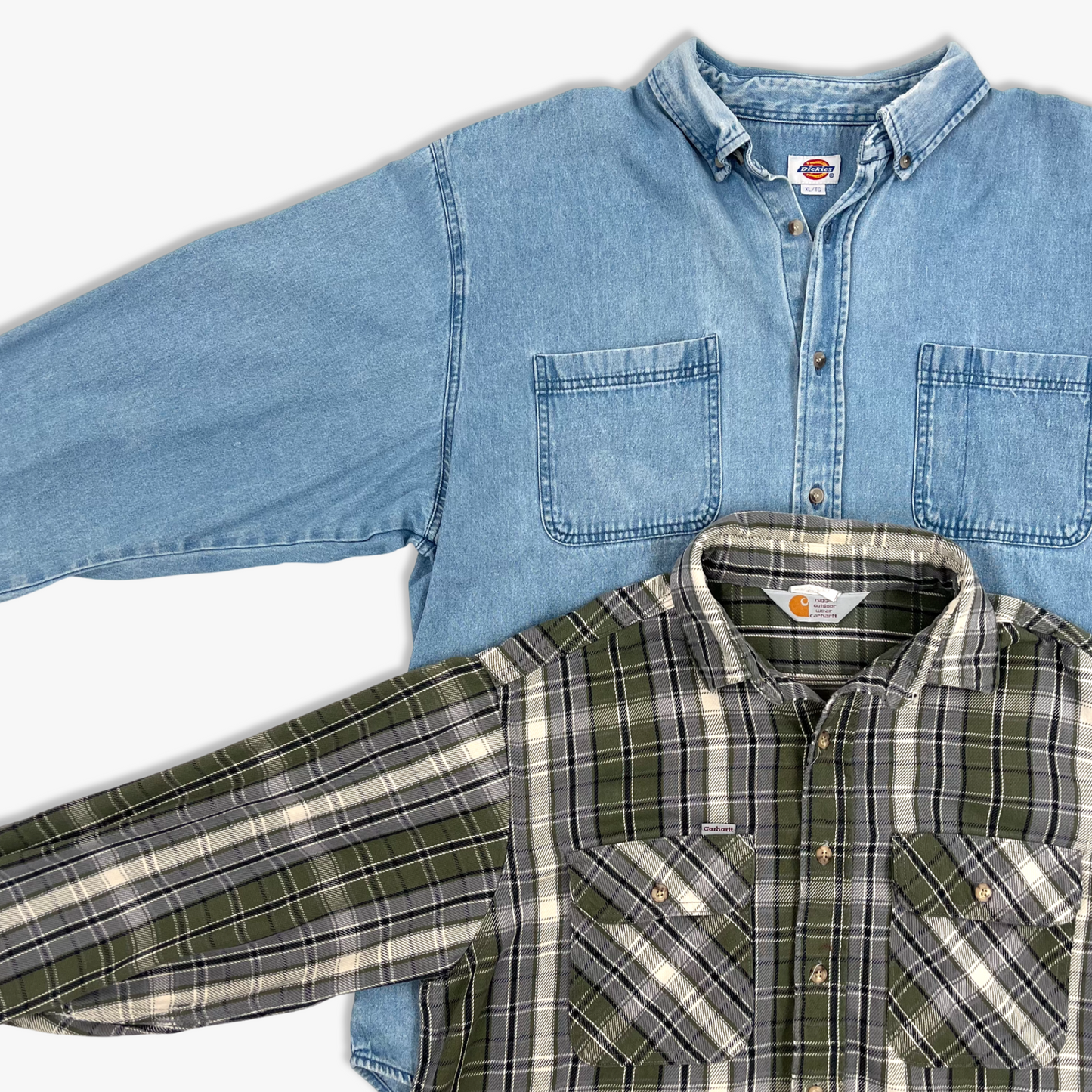 25 Premium Vintage Carhartt/Dickies Shirts