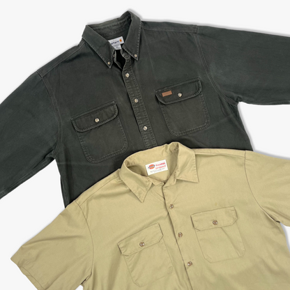 25 Premium Vintage Carhartt/Dickies Shirts