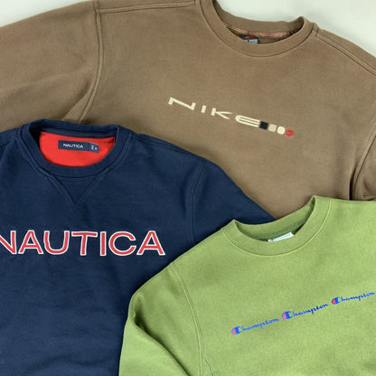 20 Premium Vintage Branded Sweatshirts & Hoodies